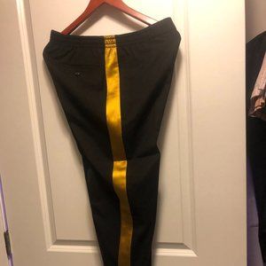 Alexander McQueen  Black/Mustard dress pants.